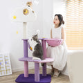 Multi-Level Cat Tree Tower – Scratching Post, Climbing Frame, Jumping Toy with Spacious Perch, Pet Furniture for Indoor Cats
