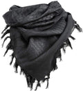 Military Shemagh Tactical Desert Scarf - Muslim Headscarf, Cotton Keffiyeh Head Neck Wrap for Men & Women
