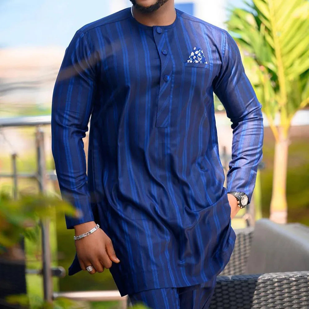 Men's Traditional African Clothing – Authentic Dashiki, Kaftan, Agbada, and Cultural Attire for Special Occasions
