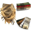 Muslim Hijab Arabian Shemagh Scarf - Military Desert Army Keffiyeh, Hiking & Sports Bandana Wrap