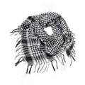 Military Shemagh Tactical Desert Scarf - Muslim Headscarf, Cotton Keffiyeh Head Neck Wrap for Men & Women