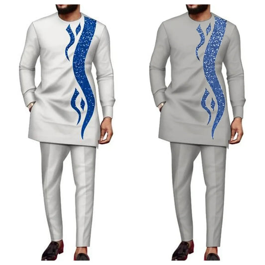 Men’s Traditional Suit – Classic Formal Wear, Elegant Design, Cultural Attire for Special Occasions