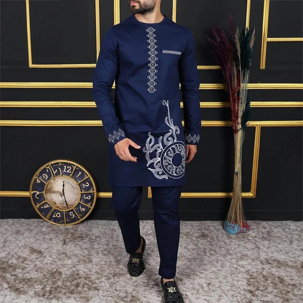 Men’s Traditional Suit – Classic Formal Wear, Elegant Design, Cultural Attire for Special Occasions