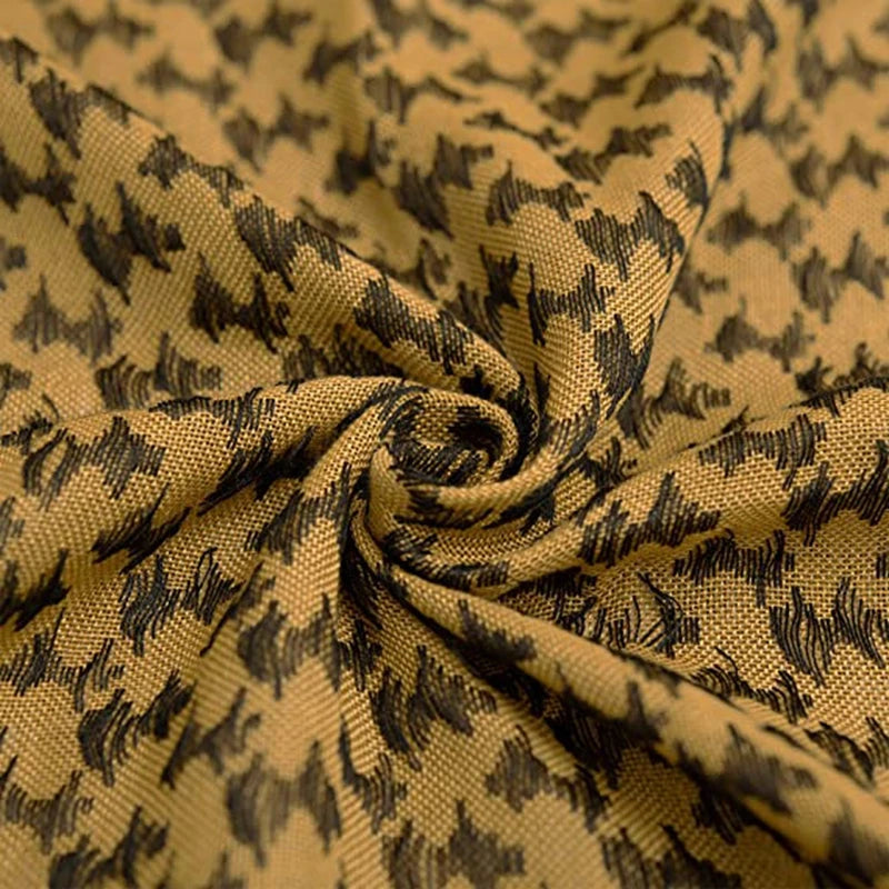 Tactical Shemagh Keffiyeh Scarf – 43x43 Inch Arab Head & Neck Wrap with Tassels for Men & Women, Desert Military Style