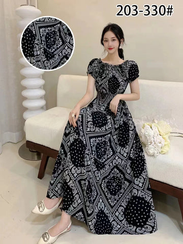 Maxi Long Dress – Elegant Full-Length Gown, Modest Fashion, Long Sleeve Formal Wear for Women