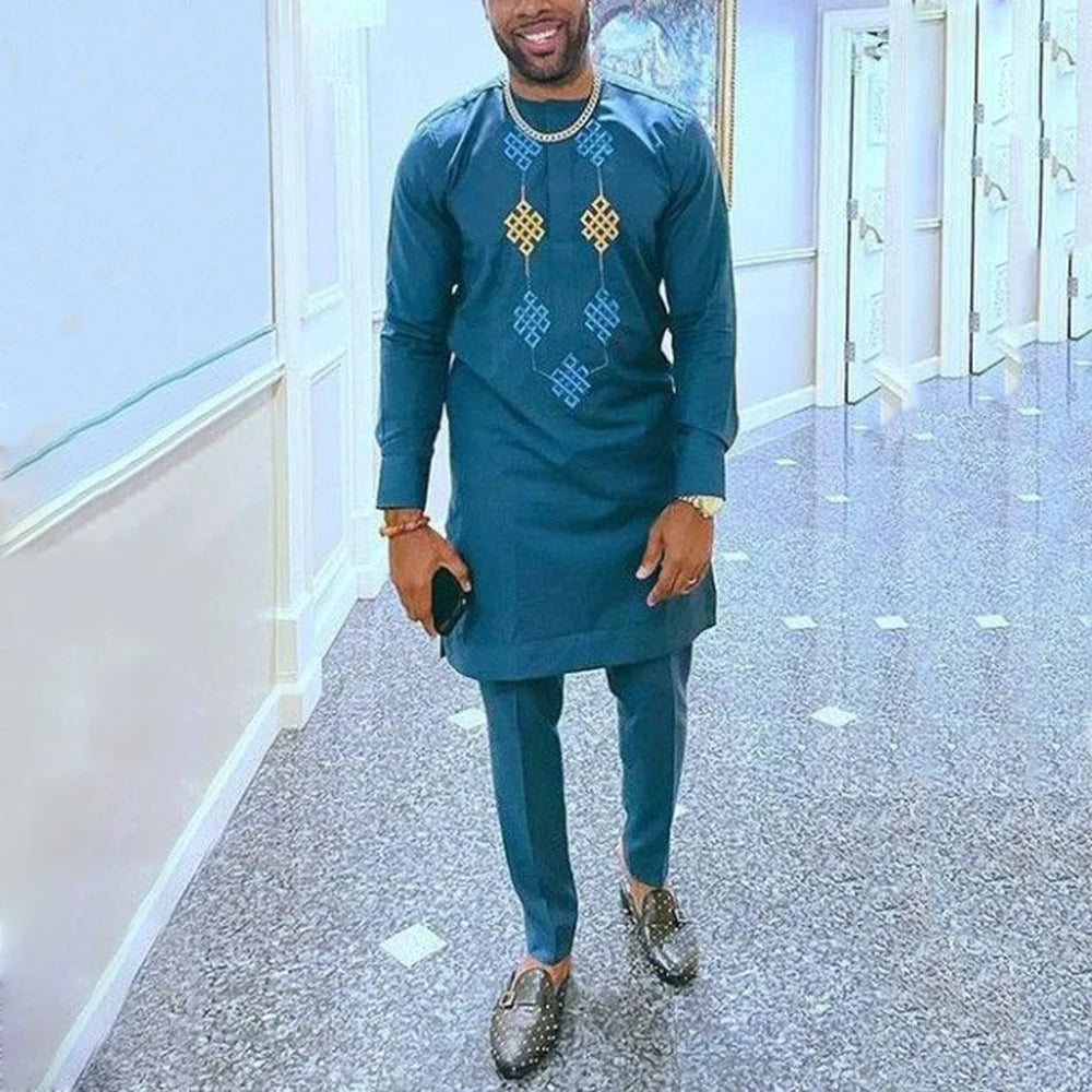 Men’s Kaftan Wear – Elegant Traditional Long Robe, African and Middle Eastern Style, Comfortable and Stylish Attire