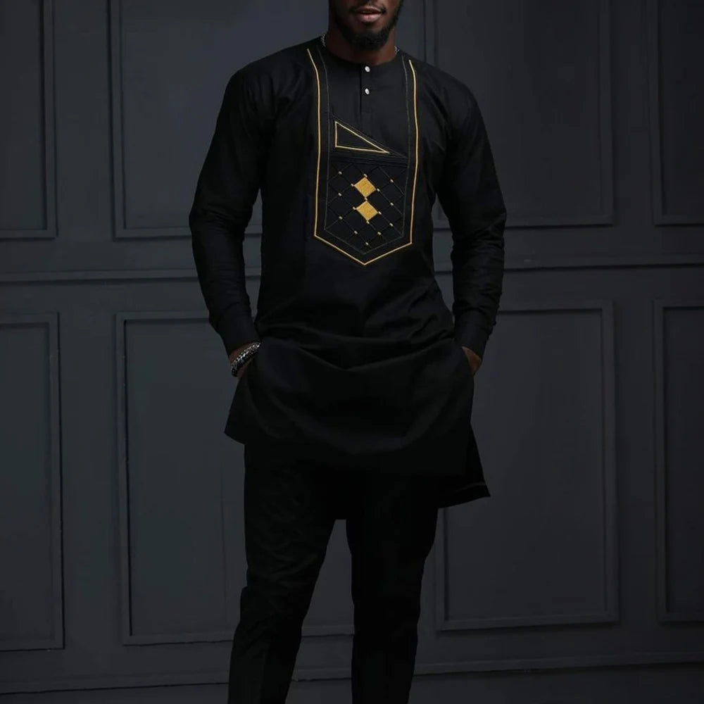 Men's Traditional African Clothing – Authentic Dashiki, Kaftan, Agbada, and Cultural Attire for Special Occasions