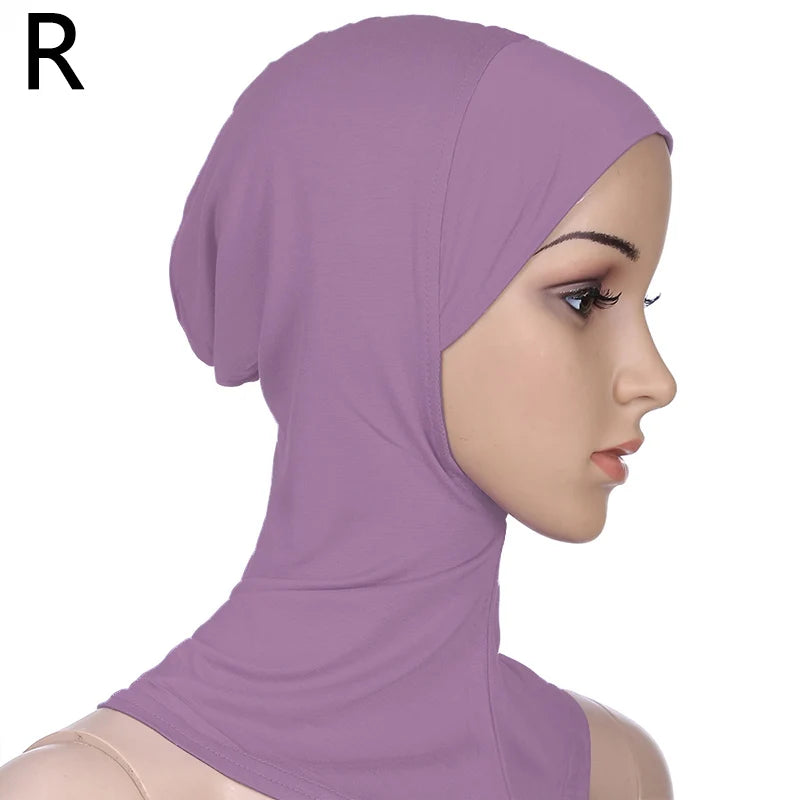 Comfortable Inner Hijab Cap, Islamic Underscarf Ninja Hijab, Head Cover Scarf, Bonnet Hat Cap for Women.