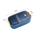 304 stainless steel insulated lunch boxes with separated multi-layer leakproof portable bento picnic box