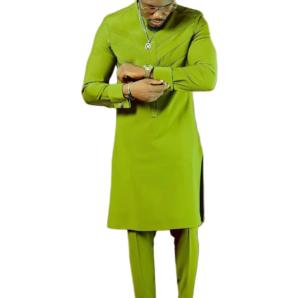 Men's Traditional African Clothing – Authentic Dashiki, Kaftan, Agbada, and Cultural Attire for Special Occasions
