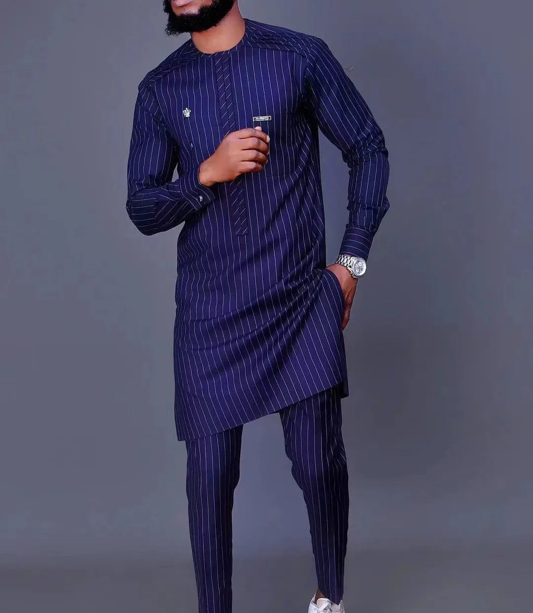 Men’s Traditional Suit – Classic Formal Wear, Elegant Design, Cultural Attire for Special Occasions