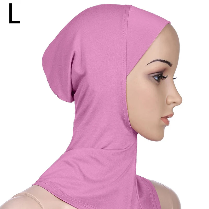Comfortable Inner Hijab Cap, Islamic Underscarf Ninja Hijab, Head Cover Scarf, Bonnet Hat Cap for Women.