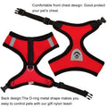 Adjustable Pet Harness Vest – Comfortable & Breathable No-Pull Harness for Dogs & Cats, Secure Fit with Reflective Straps