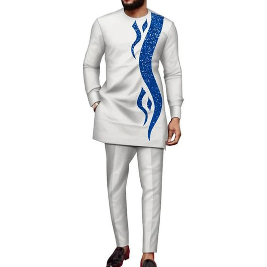 Men’s Traditional Suit – Classic Formal Wear, Elegant Design, Cultural Attire for Special Occasions