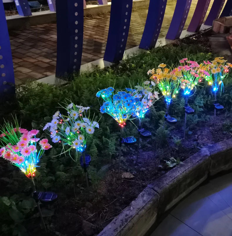 Outdoor Flower Lamp