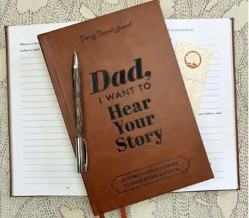 Dad's Leather Notebook